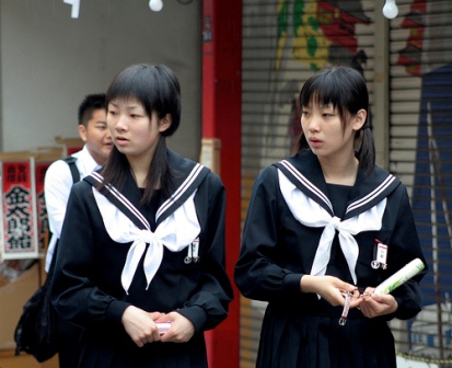 Escolares japonesas