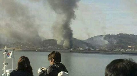 Ataque de Corea del Norte sobre la isla Yeonpyeong