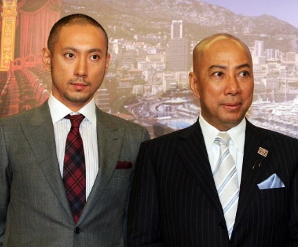 Ebizo y Danjuro Ichikawa