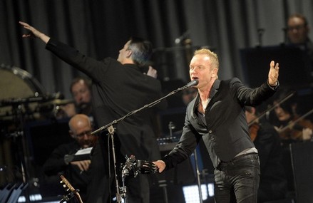 El cantante y músico británico Sting