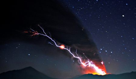 Volcán Shinmoedake el 27 de enero