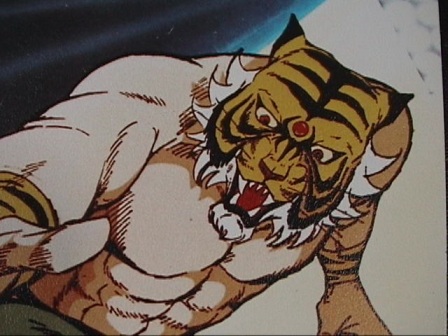 Mascara de tigre