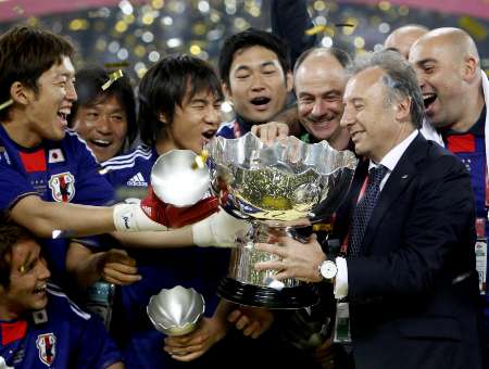 Japón campeón de Asia