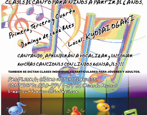 Taller de Canto Charo Unten