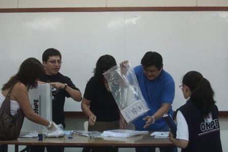 Elecciones en Peru
