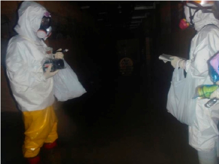 Trabajadores de Fukushima
