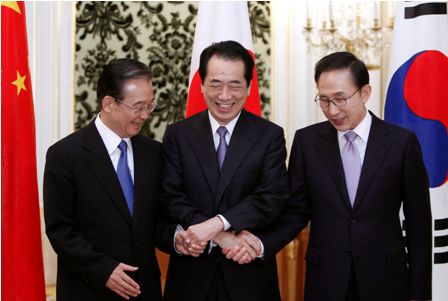Japon, China y Corea