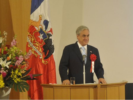 Sebastian Piñera en Tokio
