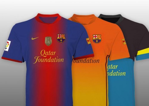 Nueva camiseta Barca