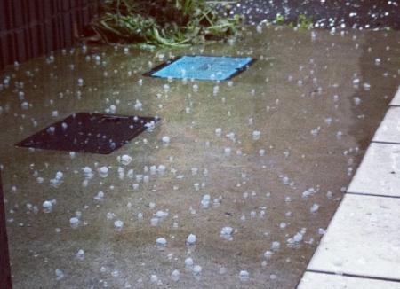 Granizada en Japón