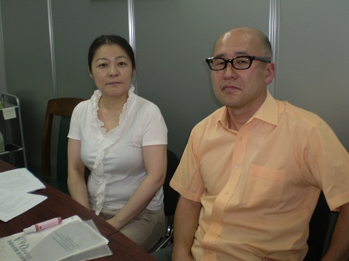 Dra. Yuki Maruyama y el Dr. Genichi Yamaguchi