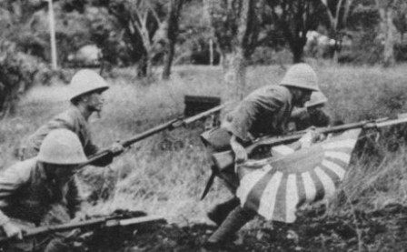 Soldados japoneses