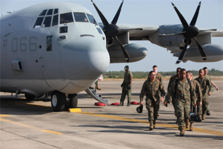 Marines en Okinawa