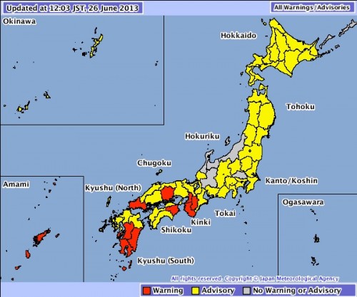 mapa chuvas