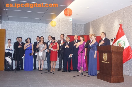 Dia Nacional del Peru en la Embajada en Tokio