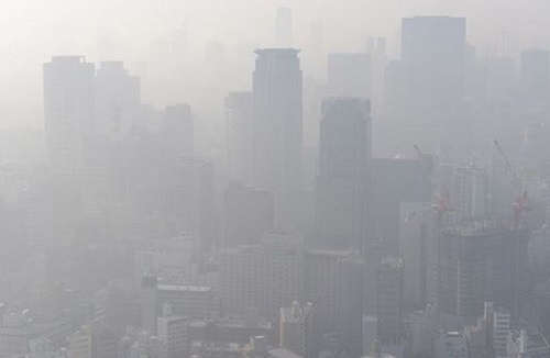 Polución en Osaka