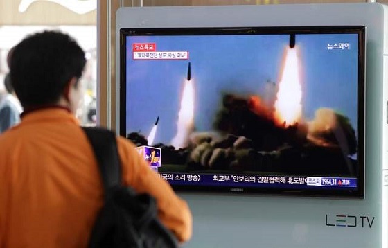 Disparos de prueba de Corea del Norte