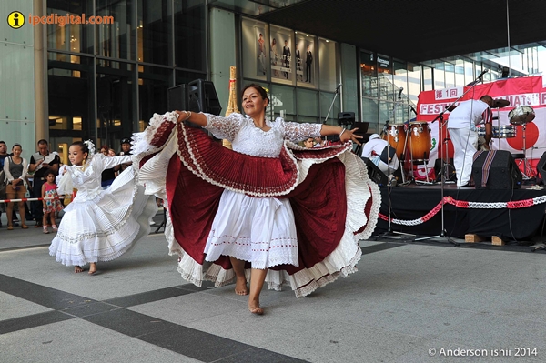 La marinera norteña en el Festival de Hamamatsu.