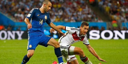 Mascherano, el más aclamado por los argentinos (foto Getty Images/FIFA)