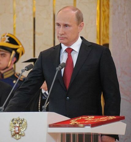 Vladimir Putin, presidente de Rusia