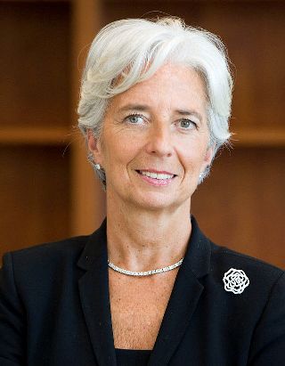 Christine Lagarde, directora gerente del FMI