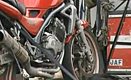 Motocicleta de Reginaldo Dezanete Bessho