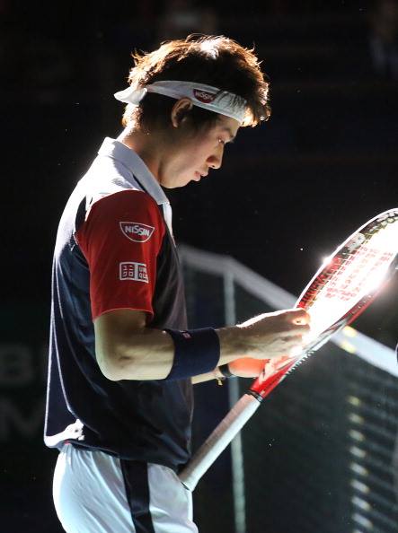 Nishikori, para otra vez será (foto sitio web oficial)