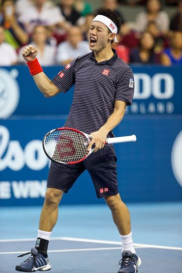 Kei Nishikori sigue en racha (foto Facebook oficial)