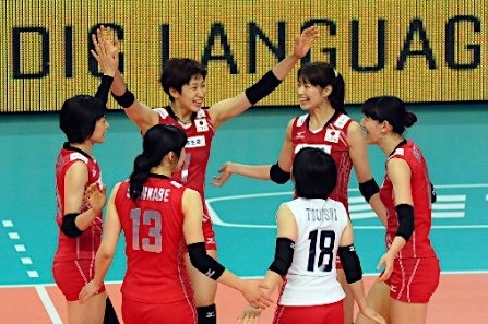 Mundial de Voleibol Japon-Cuba