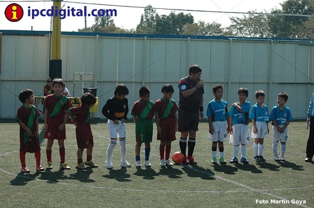 Equipos de la categoría infantil.