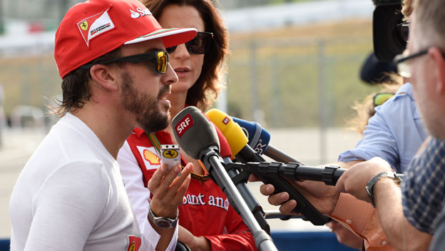 Fernando Alonso en Suzuka