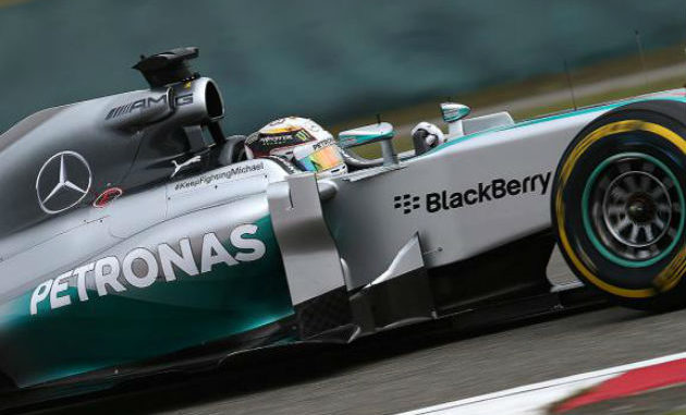 Hamilton en Suzuka