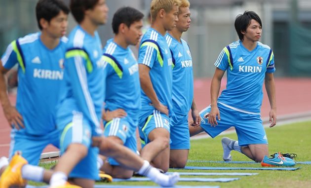 La Seleccion Japonesa en Singapur