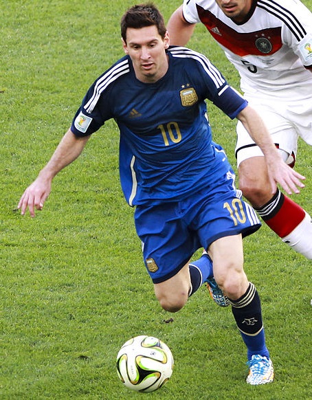 Messi en la final contra Alemania (foto Danilo Borges/copa2014.gov.br)