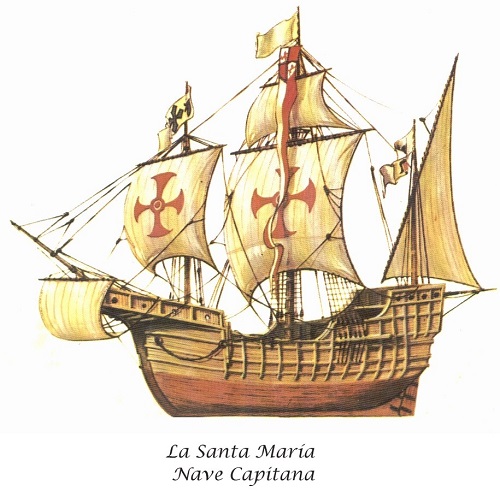 Santa Maria, la nave de Colón.