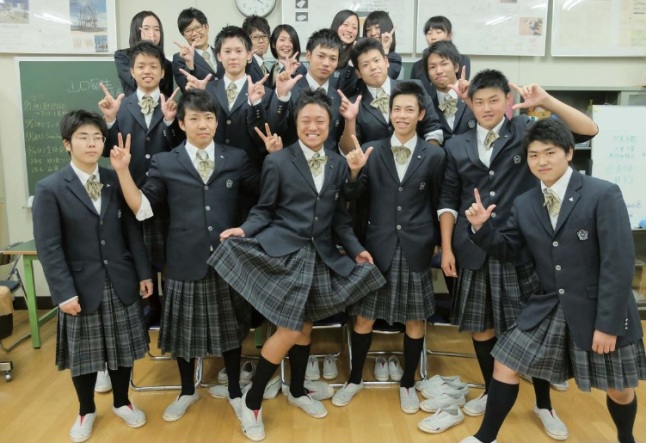 Estudiantes intercambiaron roles durante un día (foto Fuji Hokuryo)