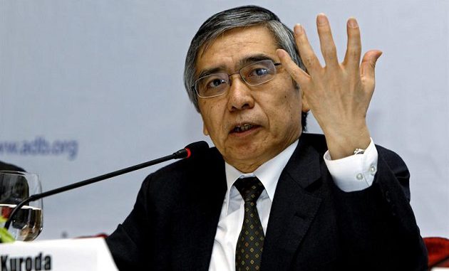 Haruhiko Kuroda (Foto Efe)