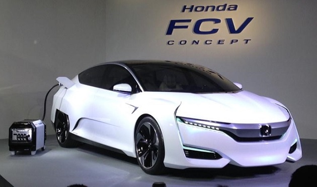 HondaFCV con pila de combustible de hidrogeno 630
