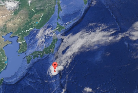 Imagen del tifon 20 satelite google