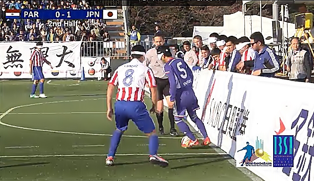 Japon vs Paraguay Mundial de ciegos de futsal