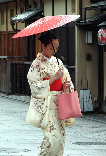 Mujer en Kioto (foto Greg)