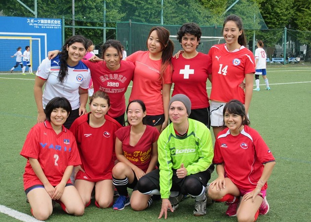 Las chicas de Chilenitas FC.
