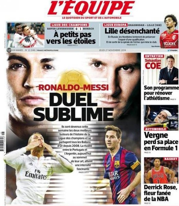 Ronaldo-Messi