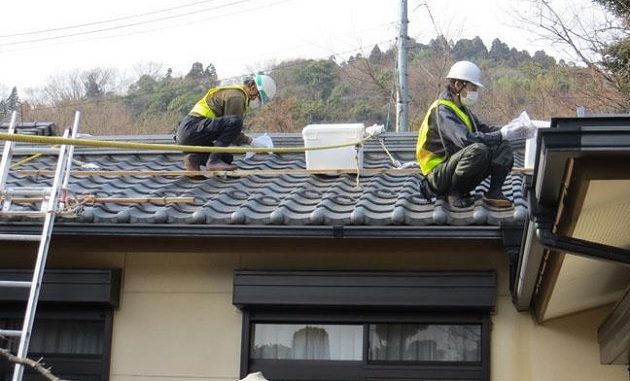Descontaminación de casas en Fukushima (Imagen Mark Triplett Pacific Northwest National Laboratory)