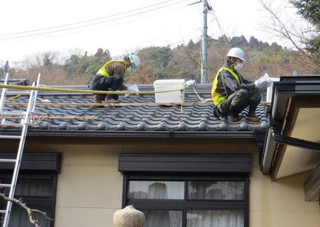 Descontaminación de casas en Fukushima (Imagen Mark Triplett Pacific Northwest National Laboratory)
