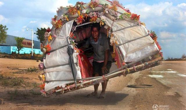 Hombre caracol