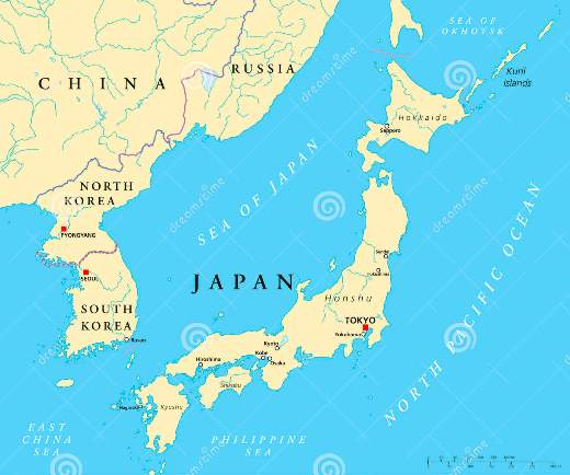 http://www.dreamstime.com/stock-photos-japan-north-korea-south-korea-political-map-capitals-tokyo-pyongyang-seoul-national-borders-some-image39076613