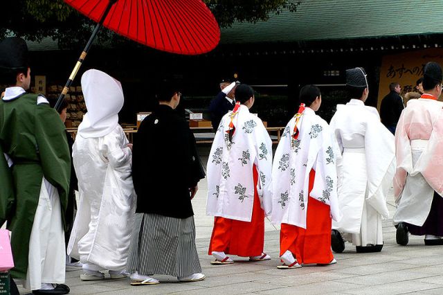 Matrimonio en Japón (foto Shinichi Sugiyama)