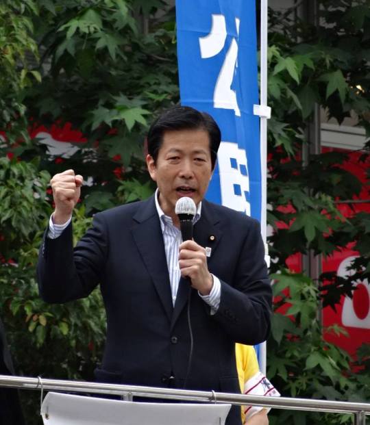 Natsuo Yamaguchi, aliado de Abe (foto sitio web oficial)