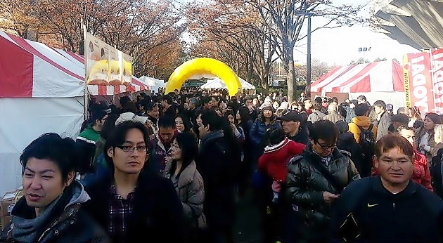 Imagen del segundo día de Oishii Perú en Tokio.